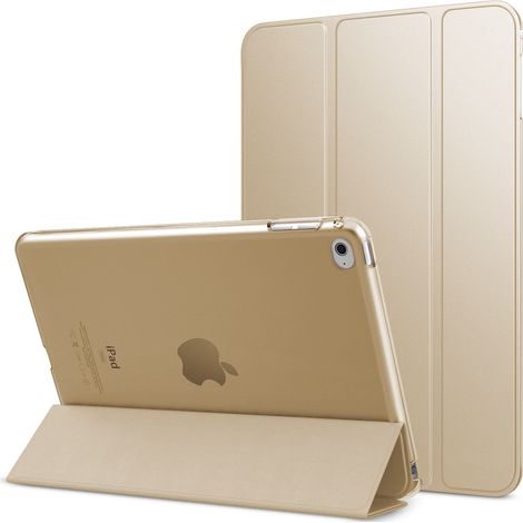 Étui Smart Shell fin et léger pour iPad Mini 4 avec support et protection arrière translucide givrée, compatible avec l'iPad Mini 4 7,9 pouces d'Apple (veille/réveil automatique). (1/5)