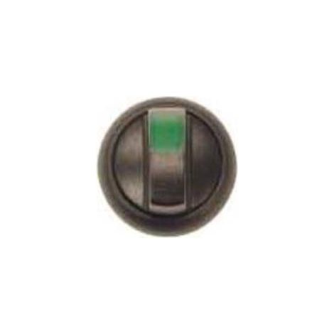 Eaton 216838 M22S-WLK3-G Interruttore Anello frontale in plastica Leva a bandiera Nero 1 pz. (1/4)