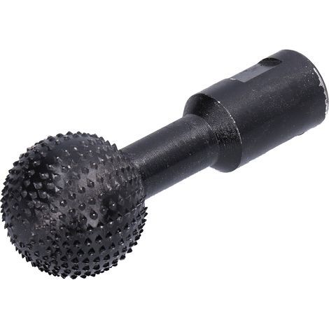 Angle grinder, woodworking ball groove cutter, carving knife, sanding tool, black woodworking grooving and shaping spiked ball, 10mm. (1/5)