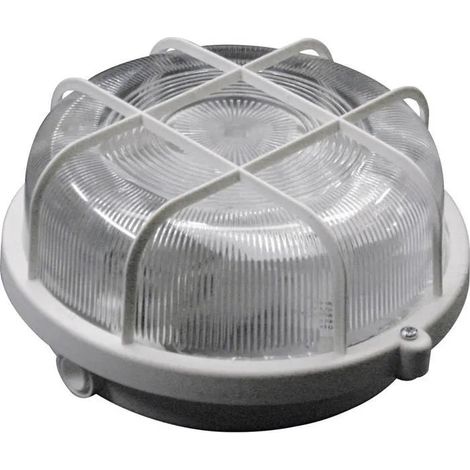 Muller-Licht Plafoniera design industriale bianca IP44