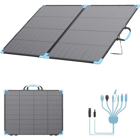 Pannello solare, potenza 220W, design portatile e pieghevole, pannello solare da 220W (1/2)