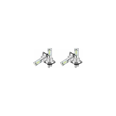 Trimec – Lot de 4 ampoules LED H7 6000K 110W 8000LM – Phares antibrouillard – Tension DC 12V – Alliage aluminium durable (1/4)