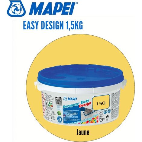 Joint époxy Kerapoxy Easy Design MAPEI 150 Jaune - 1,5 Kg