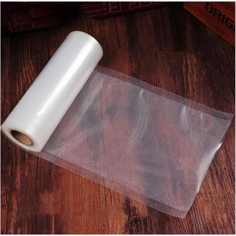 Rouleau sous Vide Alimentaire, Vide Sealer Sacs Rolls Stockage, 1 Paquet 32X1000cm, Joint Un Sac Repas, Commerciale Vide Scellant Sacs Machine, Sac sous Vide