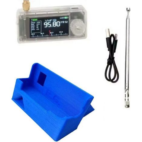 Cet appareil est compatible avec la mini-radio AM/FM USB SI4732 LSB et dispose d'un écran de 1,9 pouce, d'un récepteur radio à ondes courtes, d'une antenne télescopique et d'un support 3D. (1/5)