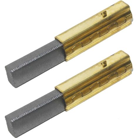 2x Trade-Shop Motorkohlen Kohlebürsten Schleifkohlen 6,5x11x32mm kompatibel mit Numatic WVD750 WVD752 WV900 WVD900 WVD902 WVD2000 ersetzt 230260