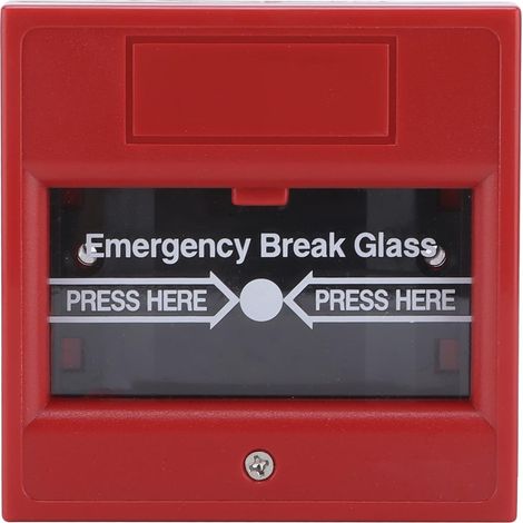 Bouton D'alarme De Bris De Verre Bouton De Déverrouillage De Sortie De Secours Interrupteur De Porte De Sortie De Secours Bouton De Sortie De Secours D'incendie Pour L'atelier D'usine à Domicile (1/5)