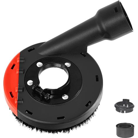 1 Capot d'aspiration, accessoire meuleuse, 125 mm, 100 mm, pour ponçage, atelier (1/5)