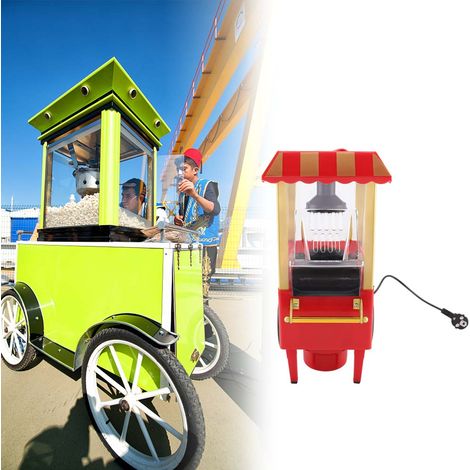 Machine à pop-corn électrique compacte à air chaud, idéale pour la maison et les fêtes (prise UE 220-240 V). (1/5)