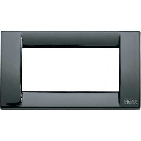 16734.11 Plaque de recouvrement Classic 4M Noir Idea