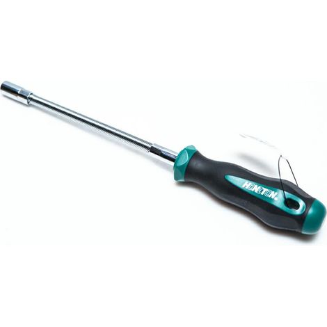 Cacciavite flessibile Honiton, modello 1/4" 270 mm, ideale per lavori di precisione, elevata durata, design ergonomico, maneggevolezza e versatilità nell'uso di punte.