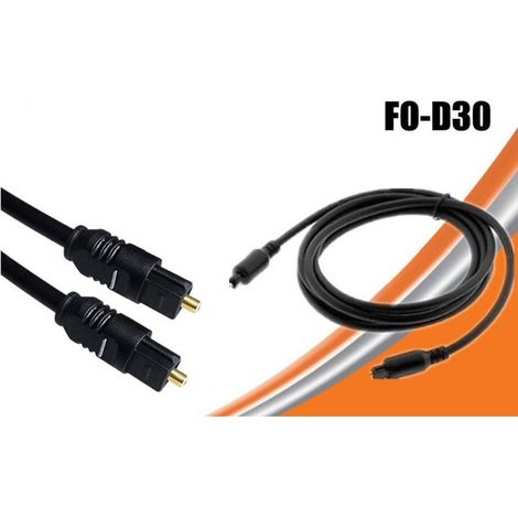 Linq - Cavo Otg Ottico Toslink Segnale Audio Digitale 3 Metri Per Tv Barra Audio Fo-d30 - (1/5)