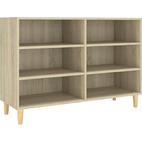Credenza buffet cassettiera mobile contenitore organizer cucina soggiorno soggiorno Sonoma 103,5 x 35 x 70 cm derivati del legno marrone 020031483