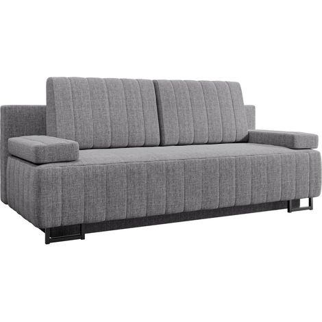Sofá cama Columbus 152, Lux 05, Almacenaje, 0, 90x200x90cm, Muebles ya montados