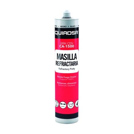 Masilla de sellado quiadsa ca-1500 resistente 1500°C 300ml