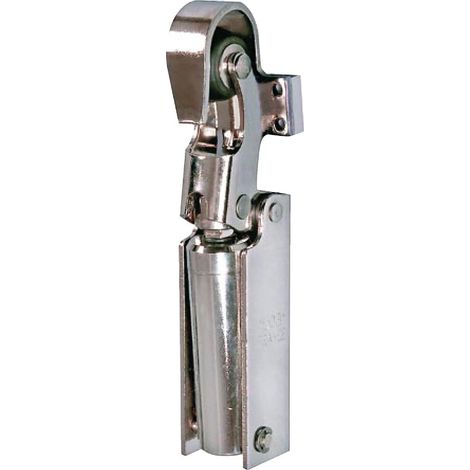 Groom – Amortisseur de fermeture de porte Dynaliob en acier zingué – Force de fermeture 1154 – Charge maximale 40 kg – Pour portes jusqu'à 40 kg