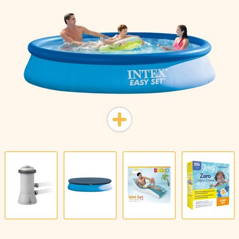 Intex Piscine Easy Set Ronde - 366x76 cm - 5-pièces S309 (1/5)