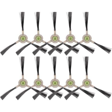 (10 pièces) Brosse latérale pour Lefant M1, M320, M310, M210B M213S M210S M210 M213 OKP K2 K3 K3A K4 K5, kit de brosse latérale pour aspirateur robot, accessoire de brosses latérales de remplacement (1/5)