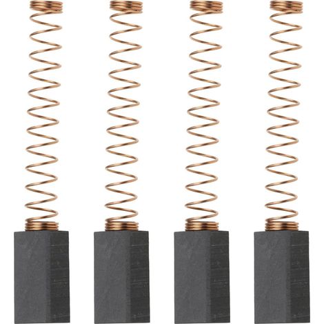 Lot de 2 Paires de Balais de Charbon Compatible avec RTS 400 EQ Moteur de La Ponceuse électrique Balais de Rechange 15 X 8 X 5 Mm (1/5)