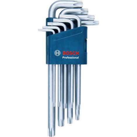 Bosch Professional Innensechskantschlüssel-Set TX 9-teilig Innensechskantschlüssel (1/4)