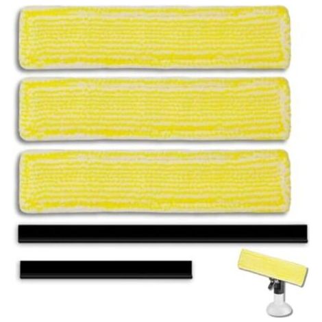 Pièces de rechange pour aspirateur de vitres Kärcher, tampons de rechange haute performance de nettoyage et lèvres de rechange pour Wv2 Wv5 (1/4)
