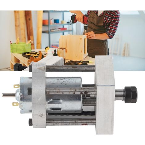 Base de levage inversée de 6,35 mm + fraiseuse en bakélite à moteur 795 pour le rainurage, le tenonnage, le détourage et le chanfreinage de la plateforme de levage. (1/5)
