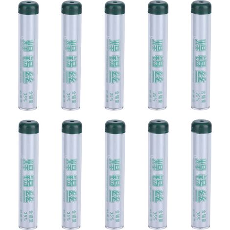 10 fils de soudure 1mm, noyau colophane, fer à souder portatif, 10 pièces pour bricolage électrique et électronique (1/5)