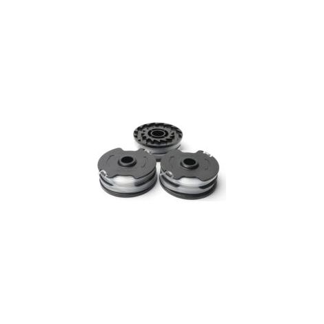 4pcs bobines de fil de rechange pour, fil de nylon de rechange pour coupe-bordures LIDL Parkside, coupe-bordures PRTA 20-Li A1,B2,C3,PRT 550 A1,A3,PRT 300 A1-2 x 4 m 1,6 mm (1/5)