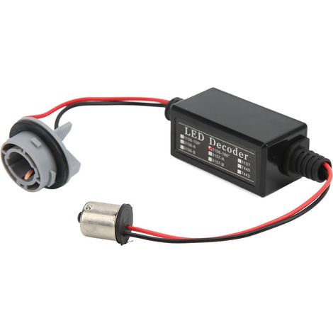 Atténuateur de scintillement LED pour clignotants auto - Résistance de décodage anti-erreur de signal lumineux (1/5)