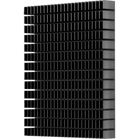 Dissipateur thermique aluminium refroidisseur 150x120x20mm pour CPU amplificateur PCB bleu (1/5)
