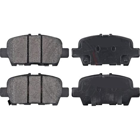 KIT PASTIGLIE FRENO POSTERIORI compatibile con NISSAN LEAF (ZE1) / PASTIGLIE FRENANTI AUTO OEM P 56 087, / SOSTITUZIONE DIRETTA / BASSA POLVERE / SILENZIOSO