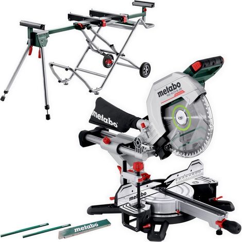Metabo Akku Kappsäge KGS 18 LTX BL 305 + Untergestell KSU 251 Mobile (1/5)