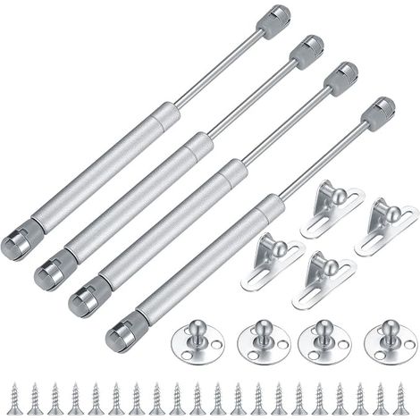 Vérins à Gaz Hydrauliques, Vérins Meuble Hydraulique Ressort Amortisseurs à Gaz Bras Pneumatique pour Levage de Porte Armoire Meuble Cuisine (1/5)