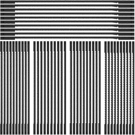 50 pièces de scie à chantourner de 5 pouces compatibles avec les scies à chantourner 3921/22/23 pour le travail du bois-- (1/5)