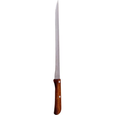 Cuchillo jamonero con mango de madera 36,5cm Gourmet Kitchen (1/3)