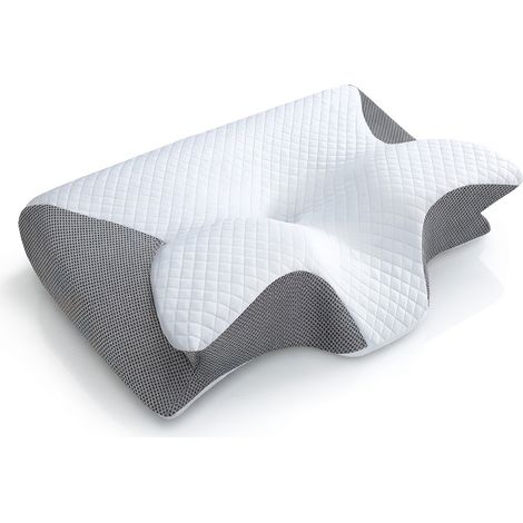 Cuscino ortopedico / Cuscino in memory foam – Traspirante e allevia il dolore al collo (1/5)