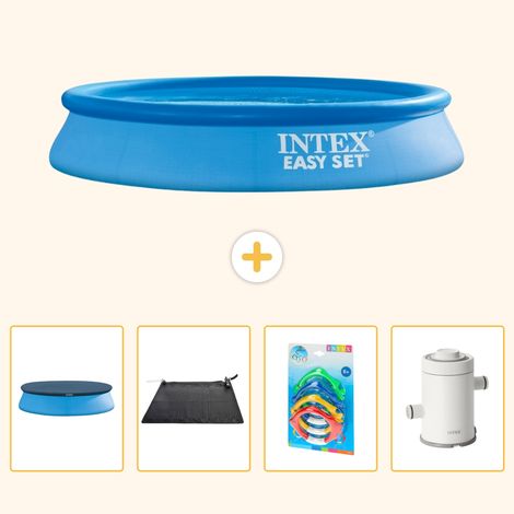 Intex Piscine Easy Set Ronde - 305x61 cm - 5-pièces S118 (1/5)