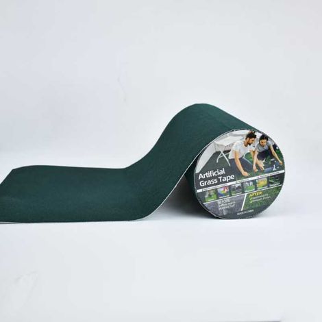 Ruban adhésif pour gazon artificiel 150mm×5m vert haute adhérence imperméable résistant à l’usure pour jointure de pelouse synthétique (1/4)