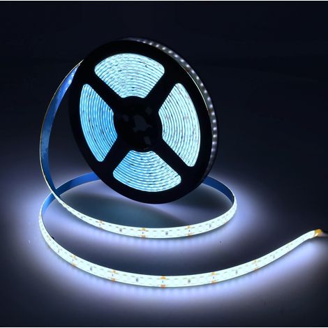 Jandei - Tira led 24V 6000K 180 leds/m 12W/m IP65. Corte 33 mm. PCB 8mm 5 metros