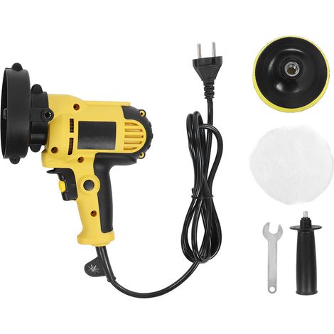 125-mm-Elektropoliermaschine, 600–3700 U/min, Polierset für Auto und Metall, 220 V, EU