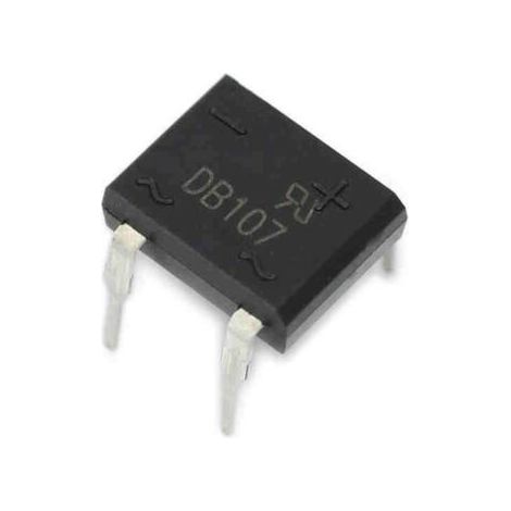 5pcs DB107 Puente rectificador 1000v 1A DIP4 (1/3)
