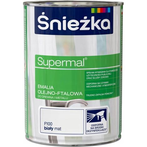 ŚNIEŻKA Supermal blanco mate 0,8l