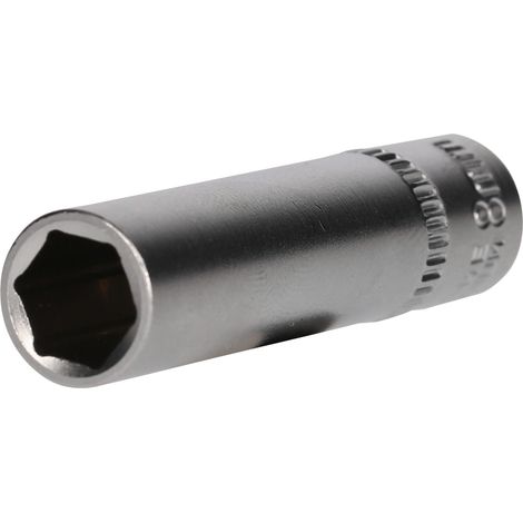 BRILLIANT TOOLS 1/4" Sechskant-Stecknuss lange Ausführung 8 mm - BT020954 (1/5)