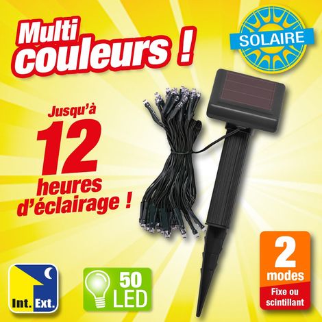 Guirlande à énergie solaire - Multi-couleurs (1/4)