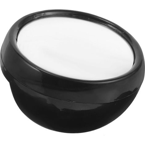 Rétroviseur d'ordinateur noir, adapté aux bureaux, aide à la vision d'écran en 2 parties. (1/5)