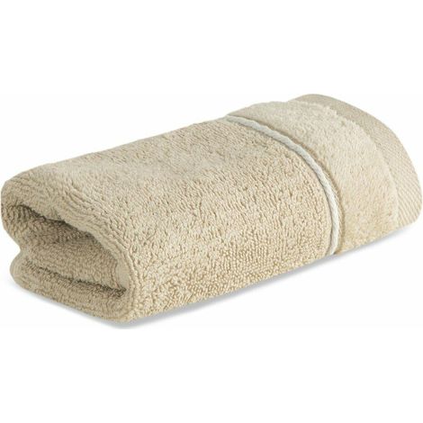 Serviette de toilette beige Sibel/03 30x50 cm (1/5)