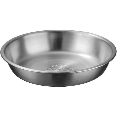 1 bol à soupe épais pratique en acier inoxydable pour la maison (argenté)-20X2X3.7CM-Silver (1/3)