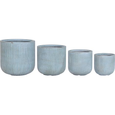 Macetero Set 4 Magnesia Fibra Vidrio 44X44X43 (1/4)