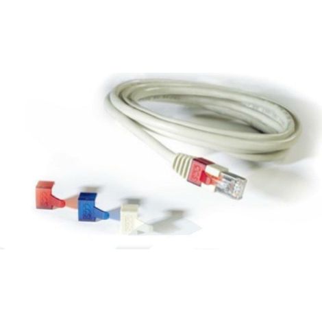 Qubix patch cord ccs rj45-rj45 cat 5e ftp 3mt 2005033