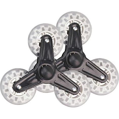 Roues en PU résistantes à l'usure, roulettes pour valises, roues de rechange, accessoires pour paniers et chariots